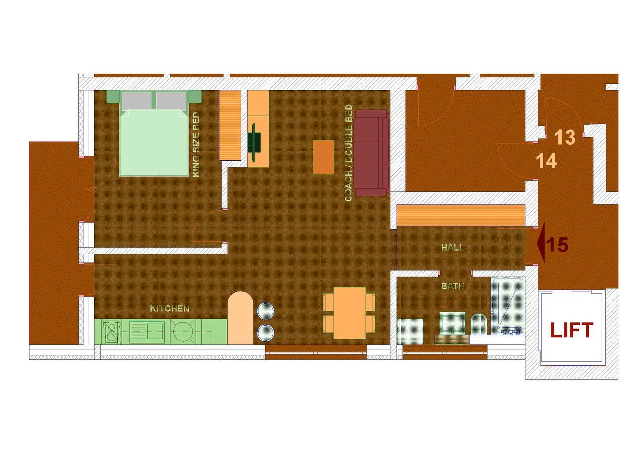 Apartament Schiller 58 Braşov Exteriör bild